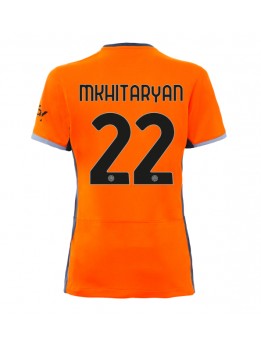 Billige Inter Milan Henrikh Mkhitaryan #22 Tredjedrakt Dame 2023-24 Kortermet